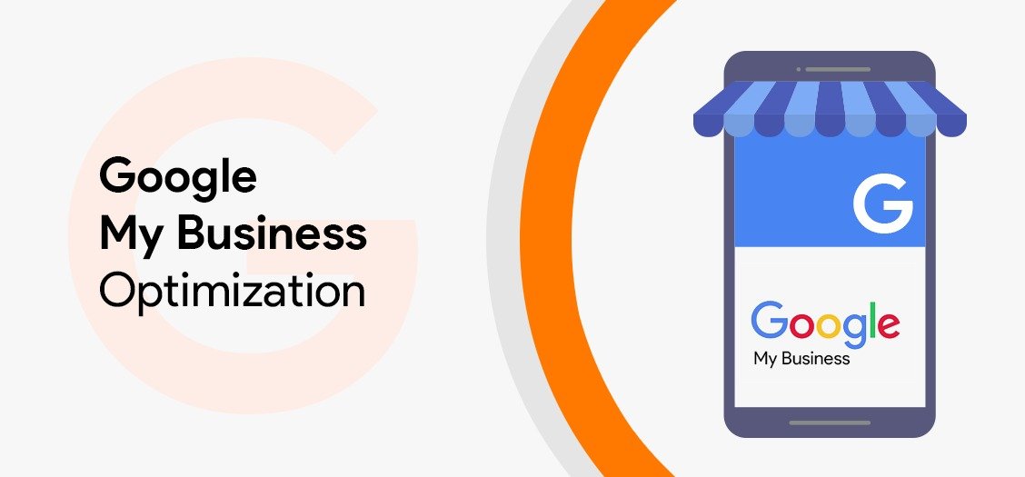 Optimizing a Google Business Profile on a laptop
